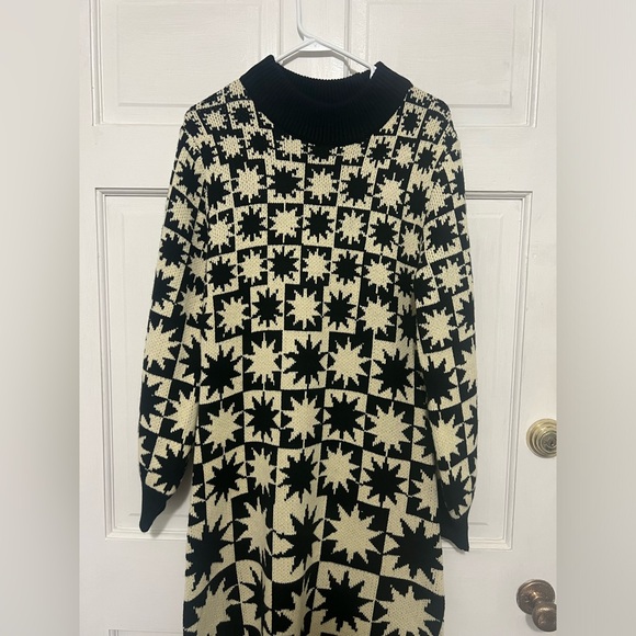 Farm Rio by Anthropologie Women’s Sweater Dress Size Medium - Picture 3 of 6